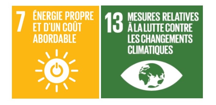 ODD 7 et 13 Objectifs de développement durable 7 et 13
